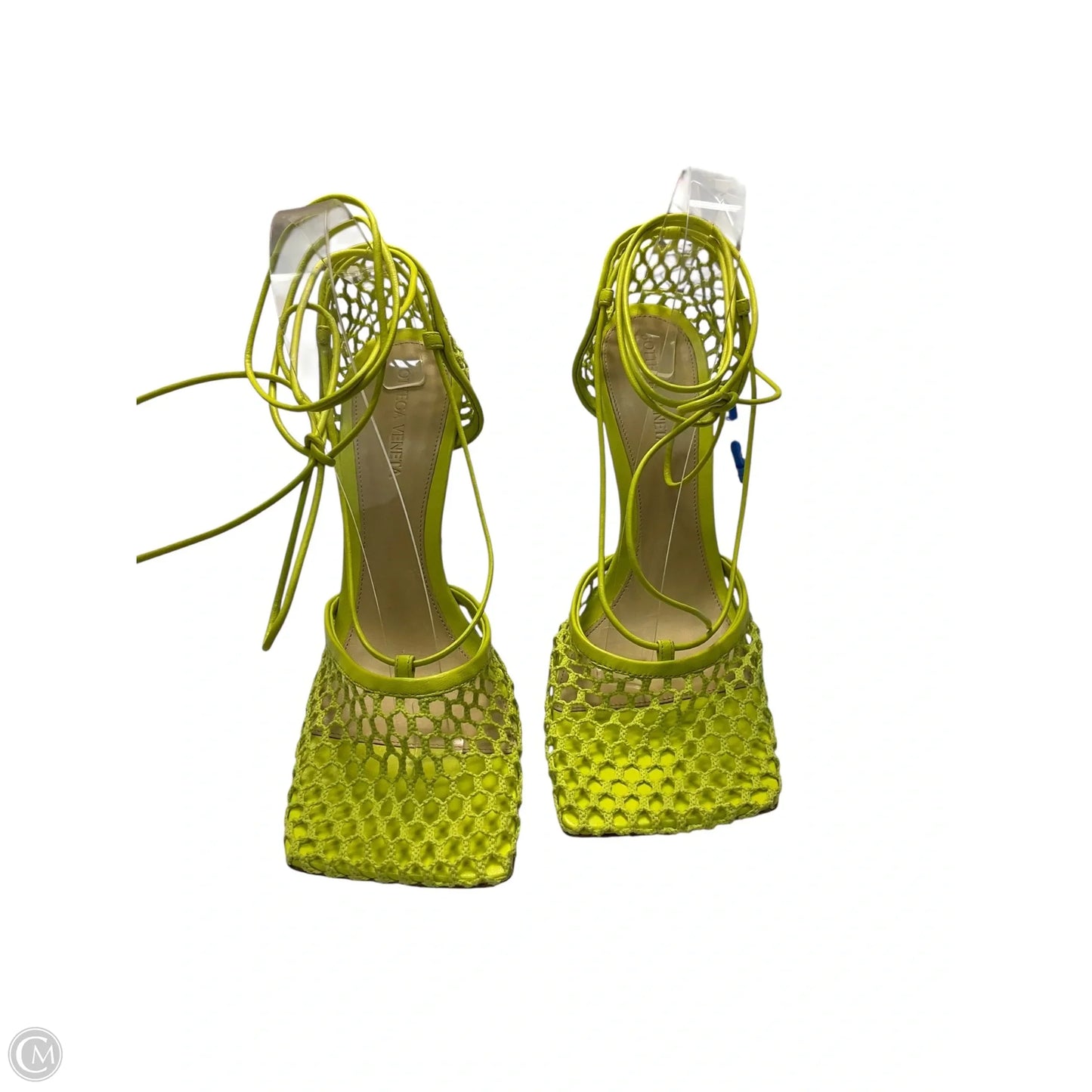 Shoes Luxury Designer By Bottega Veneta In Green, Size: 10