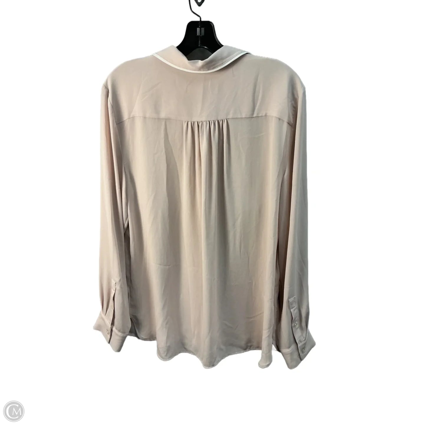 Top Long Sleeve By Loft In Pink, Size: L