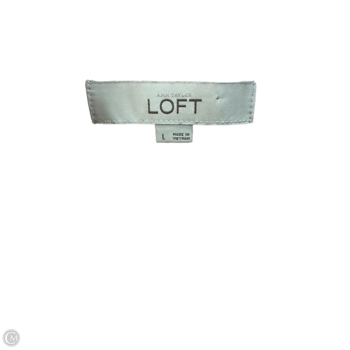 Top Long Sleeve By Loft In Pink, Size: L