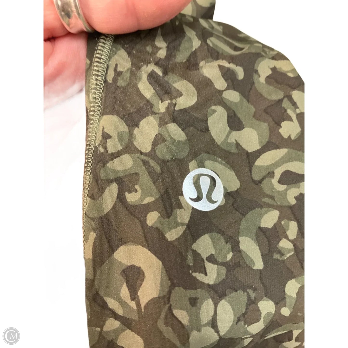 Athletic Leggings Capris By Lululemon In Green, Size: 0