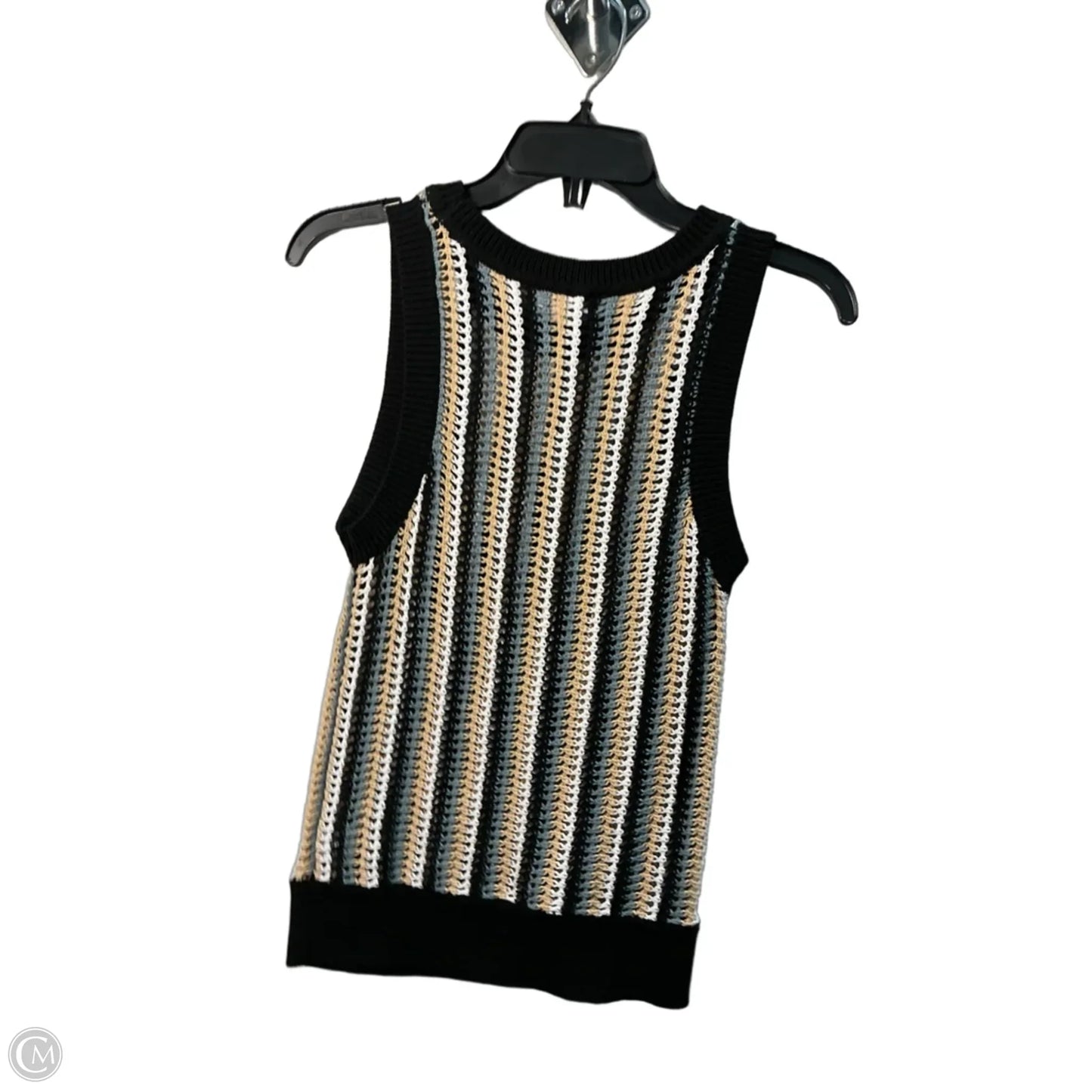 Top Sleeveless By 525 In Black & Blue, Size: Xs