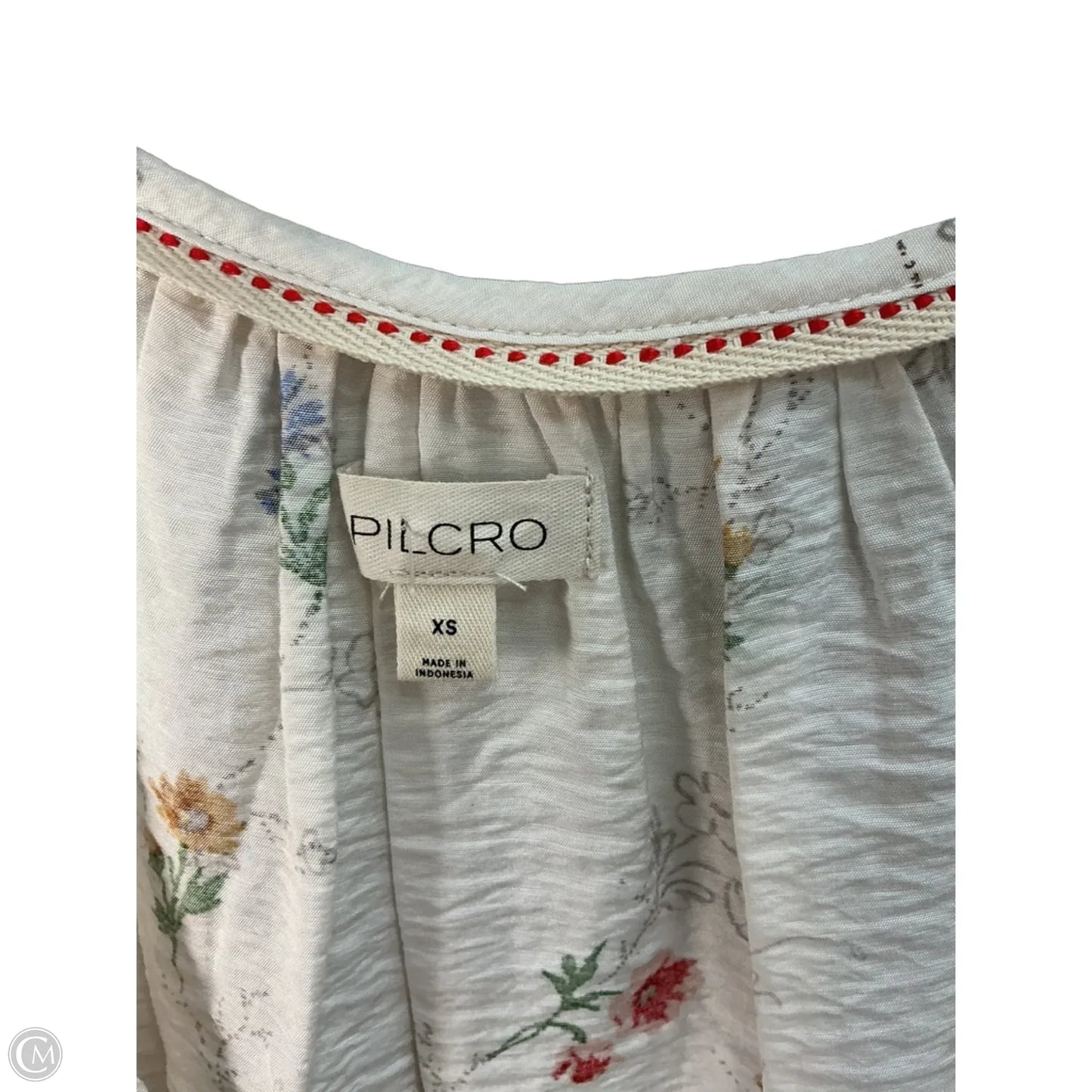 Top Short Sleeve By Pilcro In Cream, Size: Xs