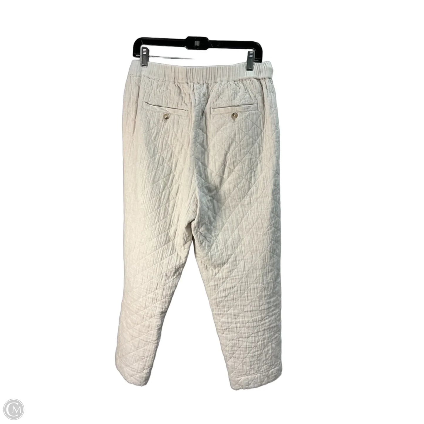 Pants Joggers By Madewell In Cream, Size: 8