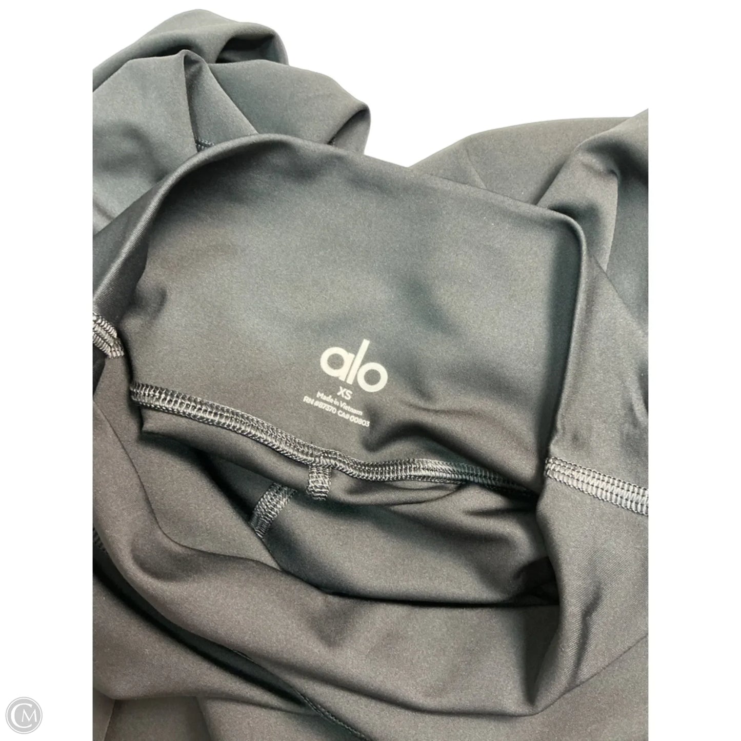 Athletic Leggings By Alo In Black, Size: Xs
