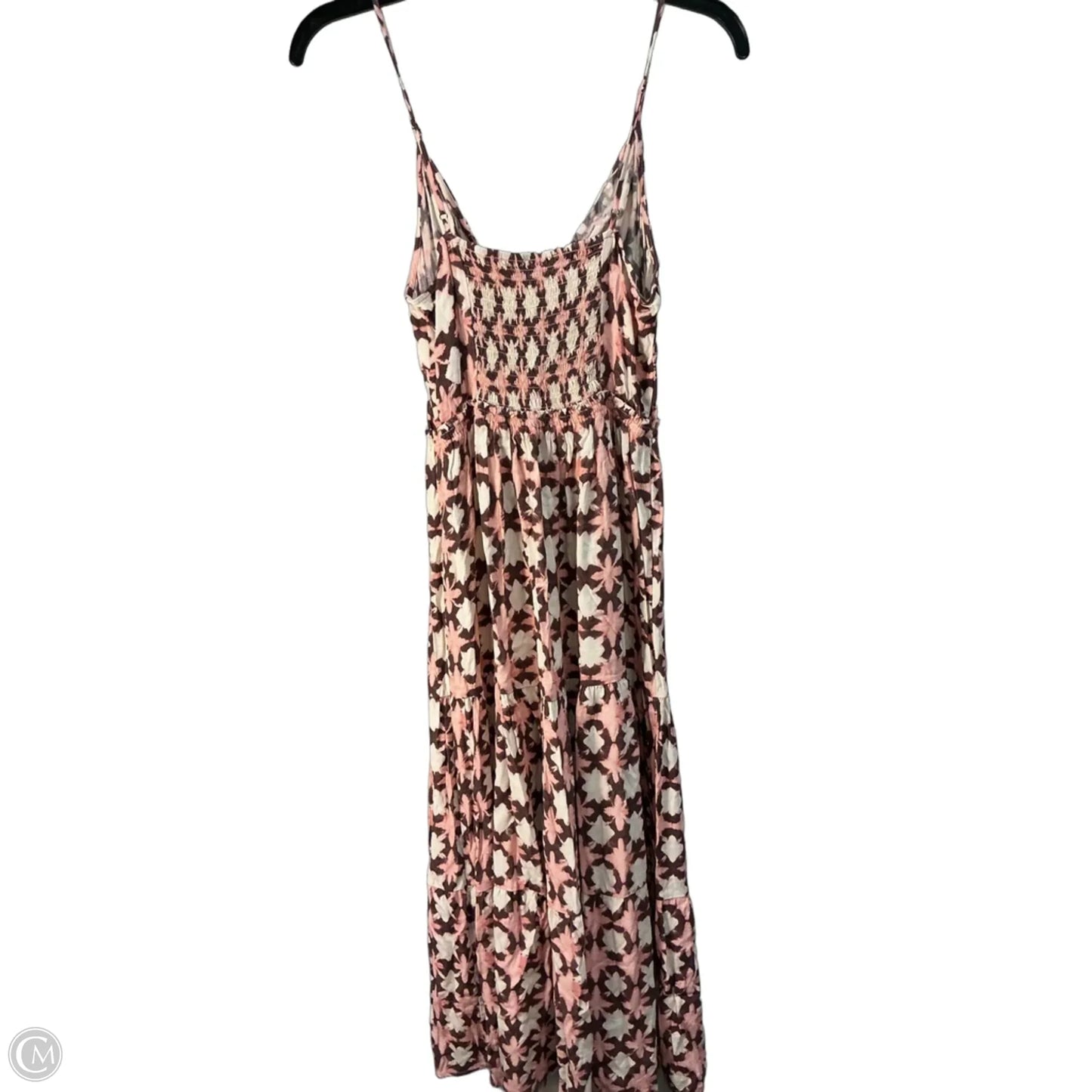 Dress Casual Midi By Loft In Pink, Size: S