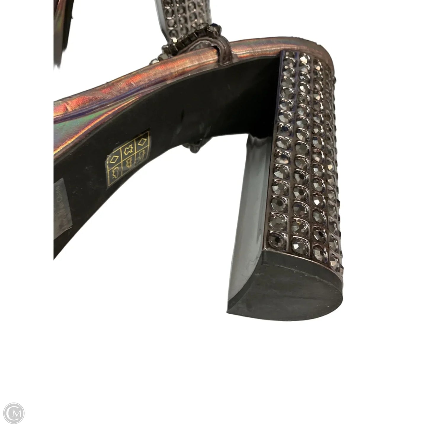 Sandals Heels Block By Jeffrey Campbell In Purple, Size: 7.5