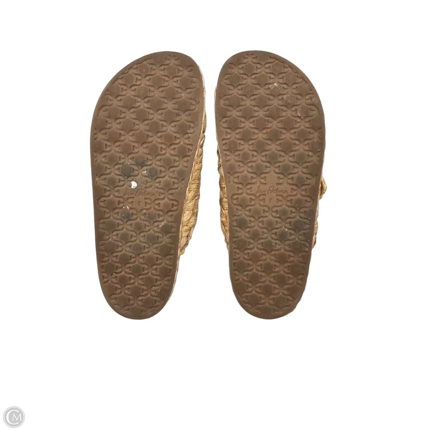 Sandals Flats By Sam Edelman In Tan, Size: 8