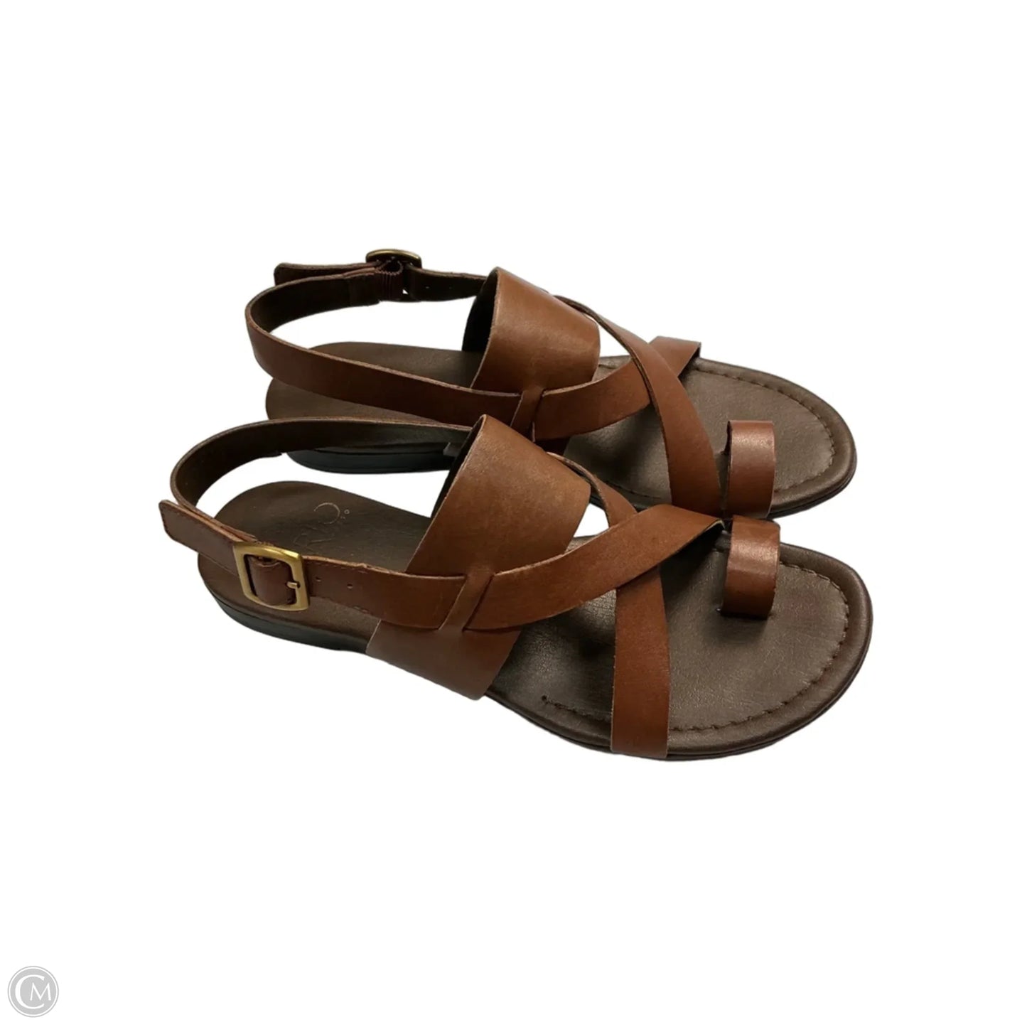 Sandals Flats By Franco Sarto In Brown, Size: 6