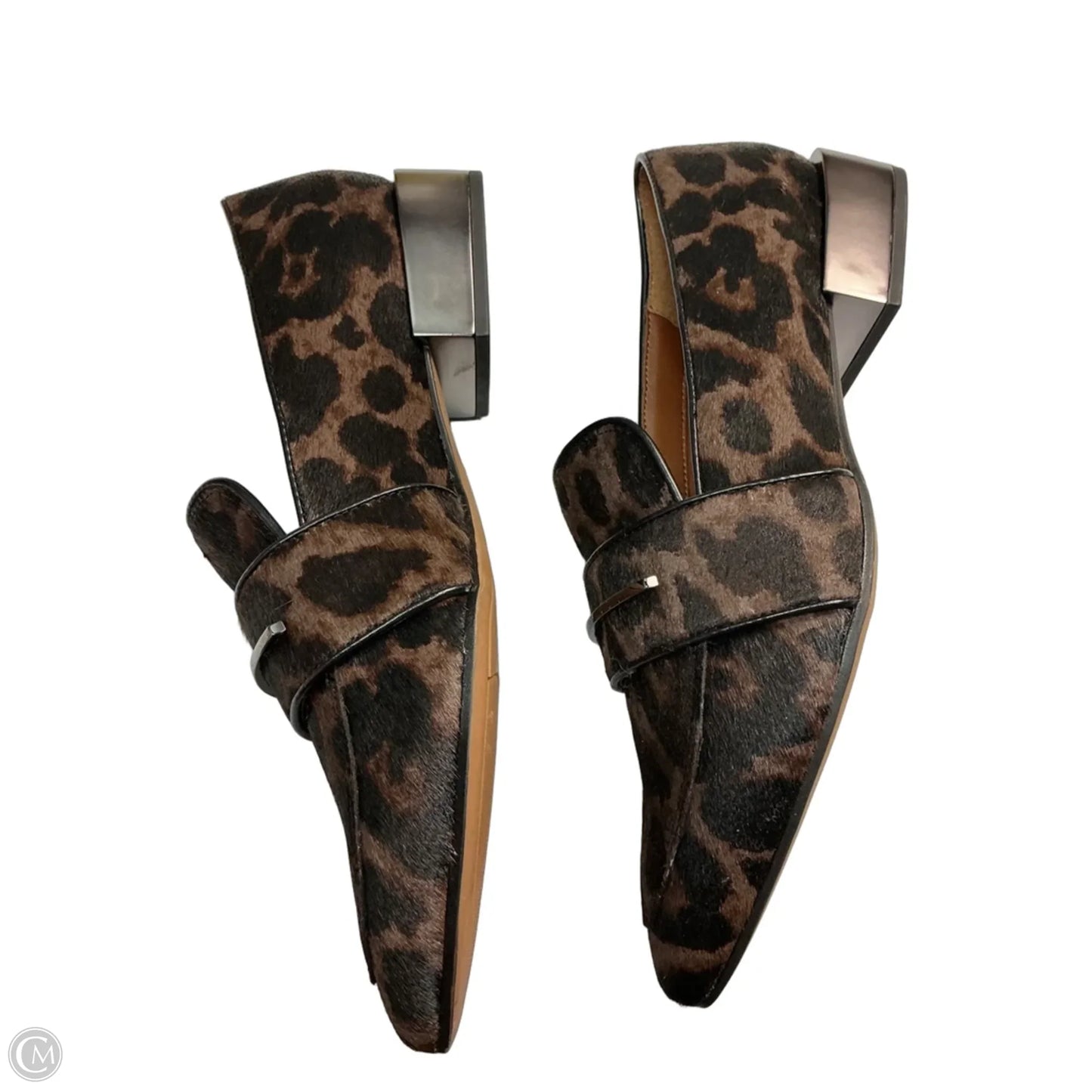 Shoes Heels Block By Franco Sarto In Animal Print, Size: 6