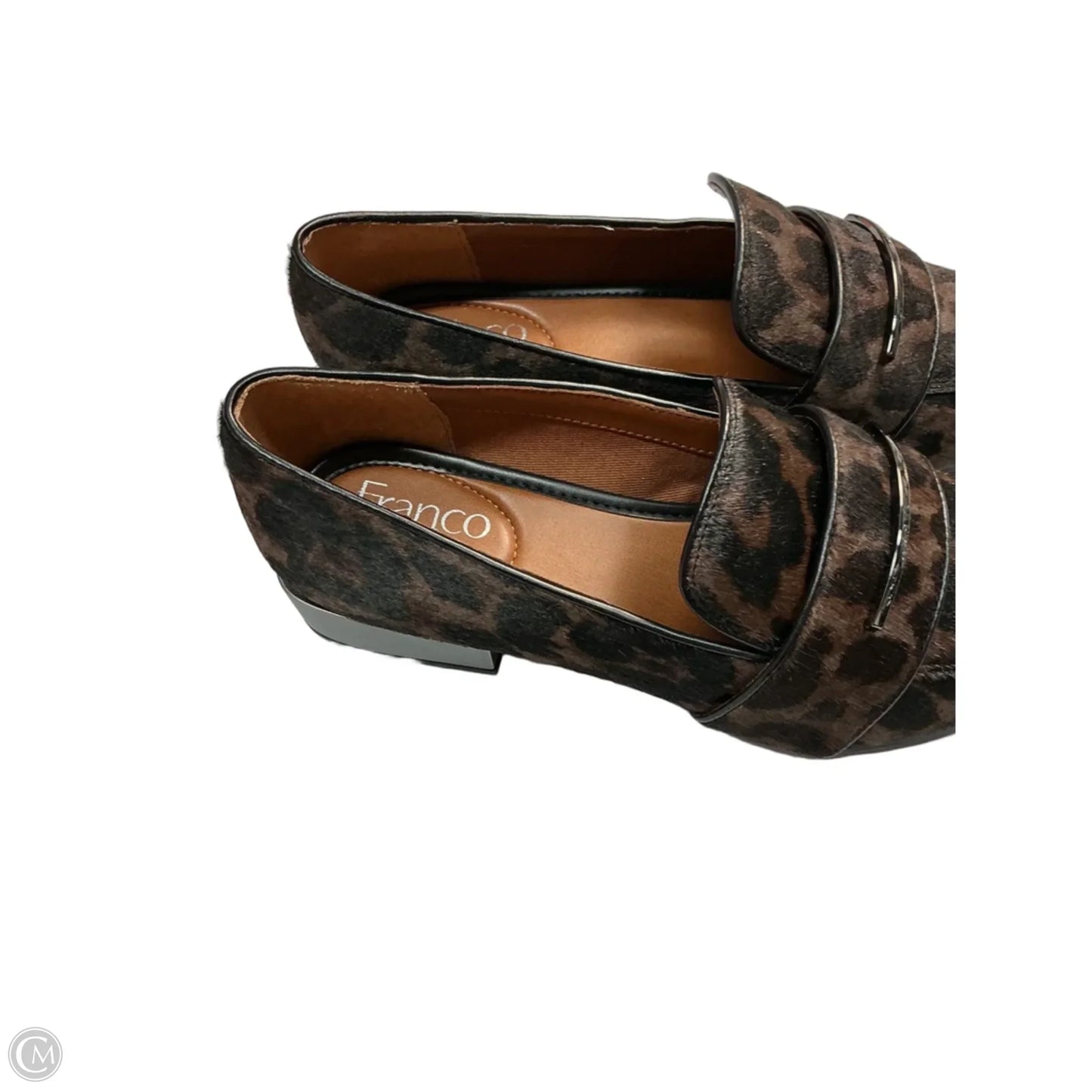 Shoes Heels Block By Franco Sarto In Animal Print, Size: 6
