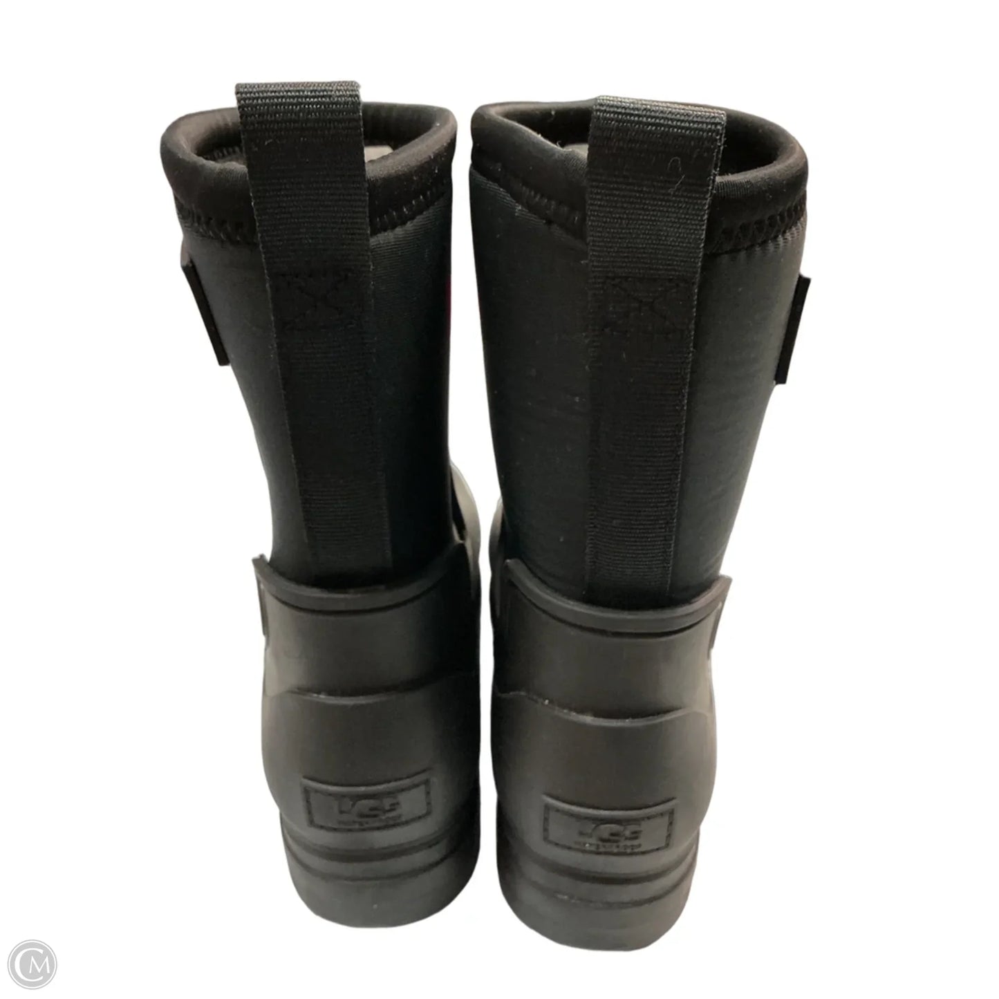Boots Designer By Ugg In Black, Size: 8
