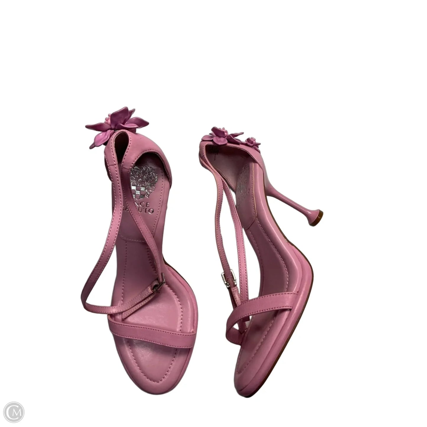 Sandals Heels Stiletto By Vince Camuto In Pink, Size: 9.5