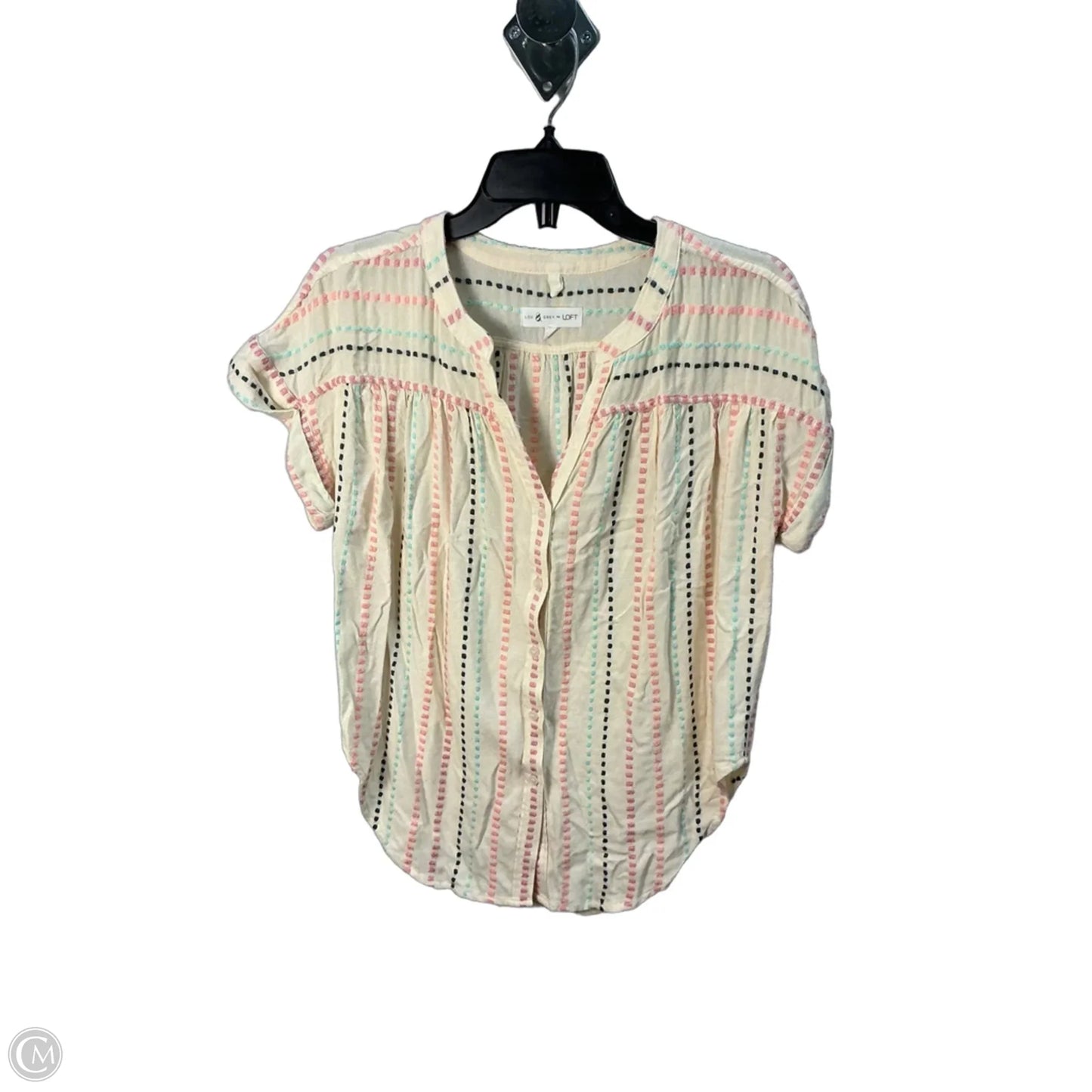 Top Sleeveless By Lou And Grey In Yellow, Size: Xs