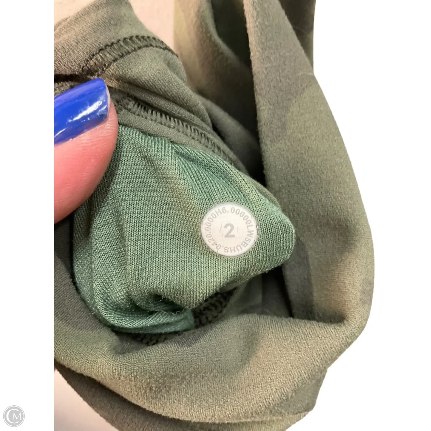 Athletic Leggings By Lululemon In Camouflage Print, Size: 2