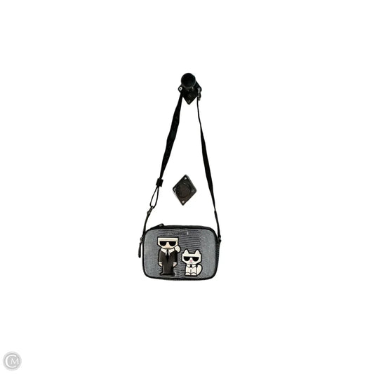 Crossbody Designer By Karl Lagerfeld, Size: Medium