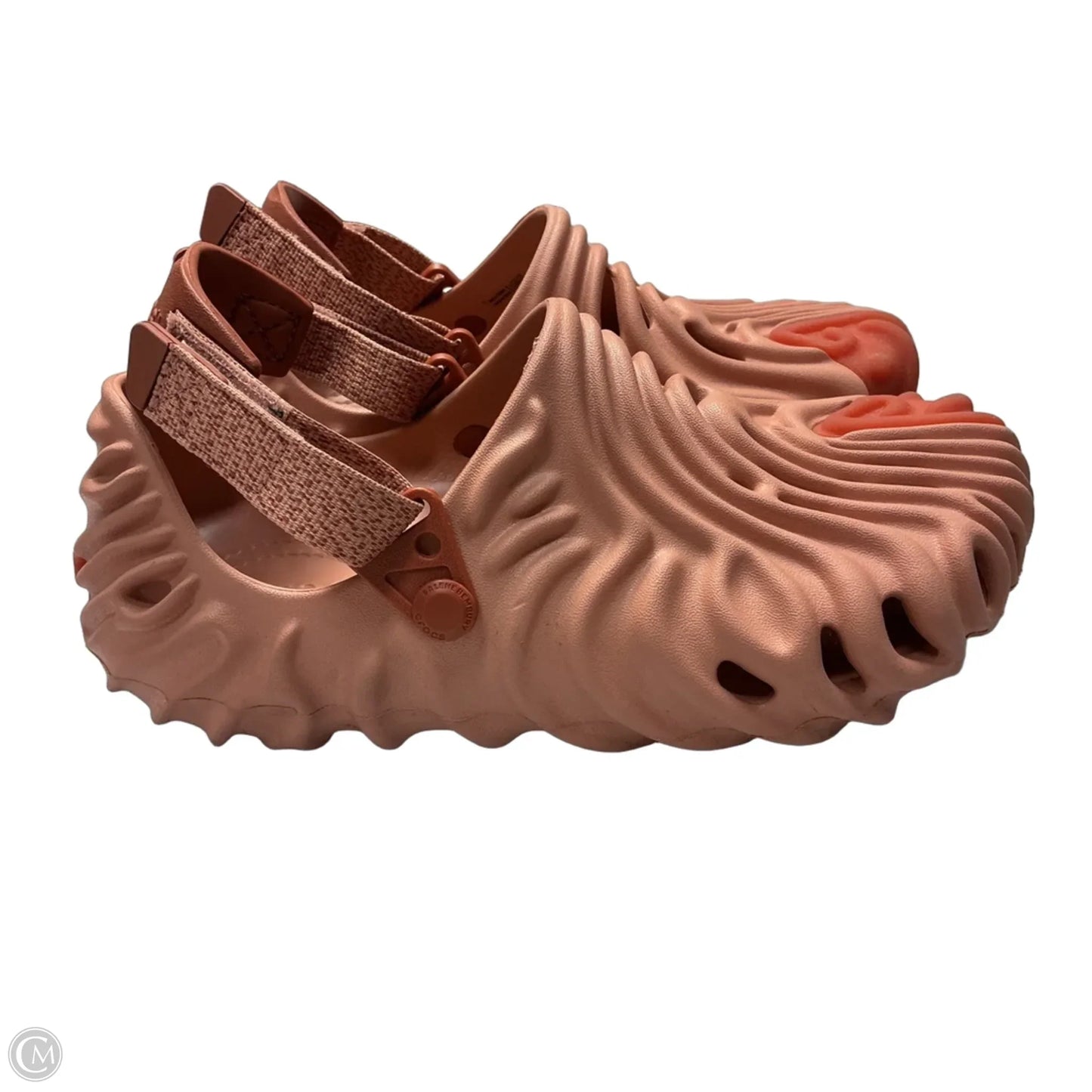 Shoes Sneakers By Crocs In Pink, Size: 9