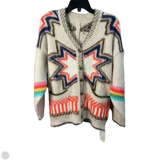 Sweater Cardigan By Commense In Multi-colored, Size: Xs