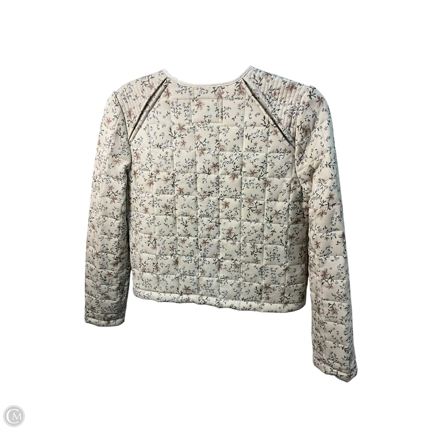 Jacket Puffer & Quilted By Blanknyc In Cream, Size: Xs