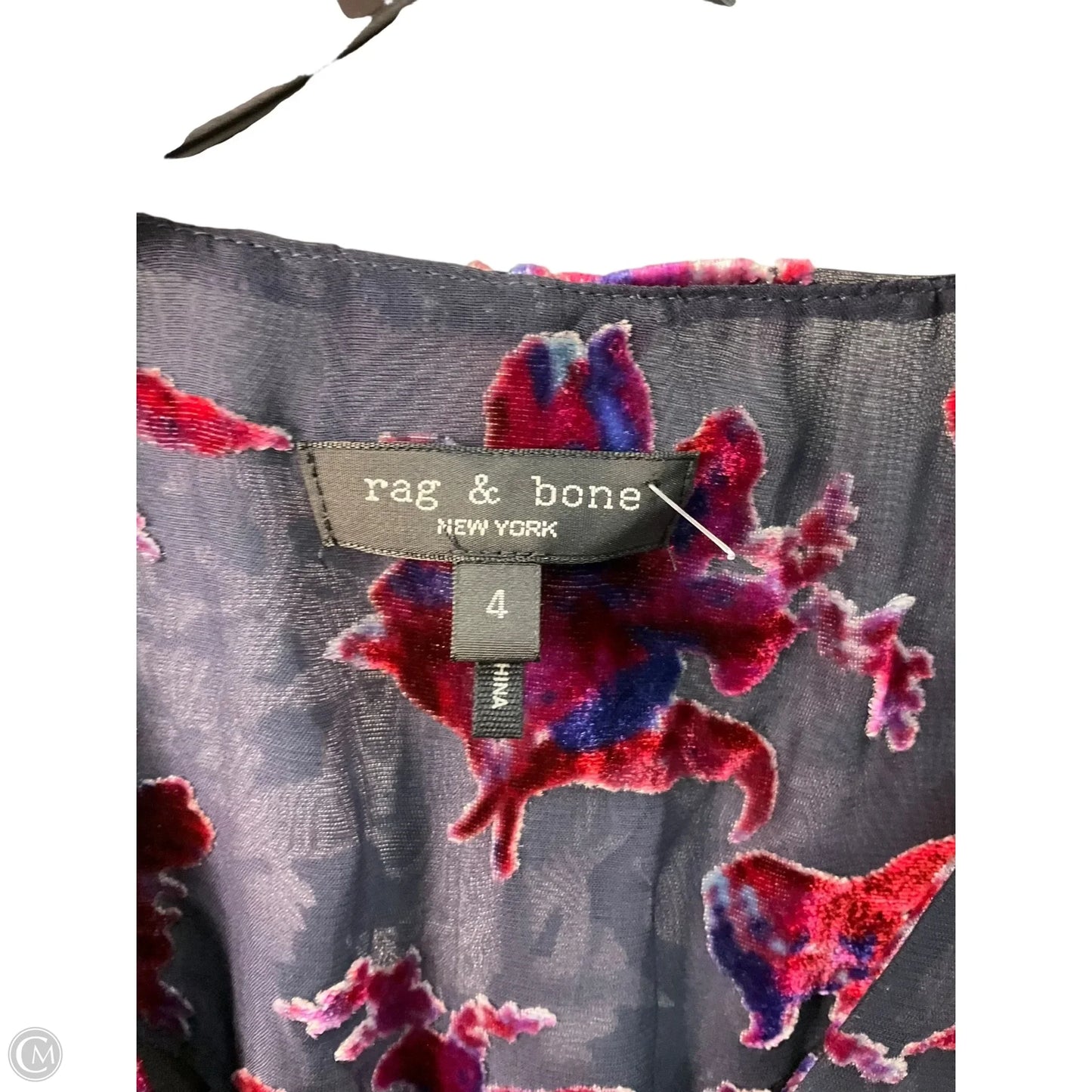 Dress Casual Midi By Rag And Bone In Red, Size: 4