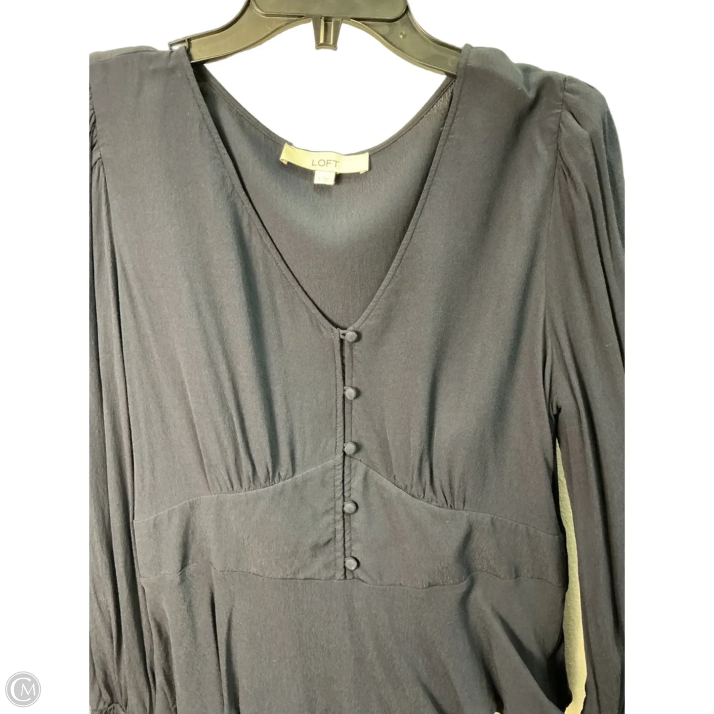 Top Long Sleeve By Loft In Blue, Size: 8