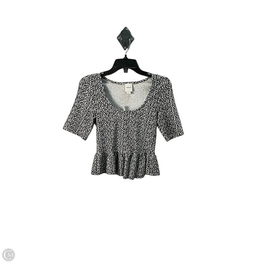 Top Short Sleeve By Maeve In Animal Print, Size: Xs