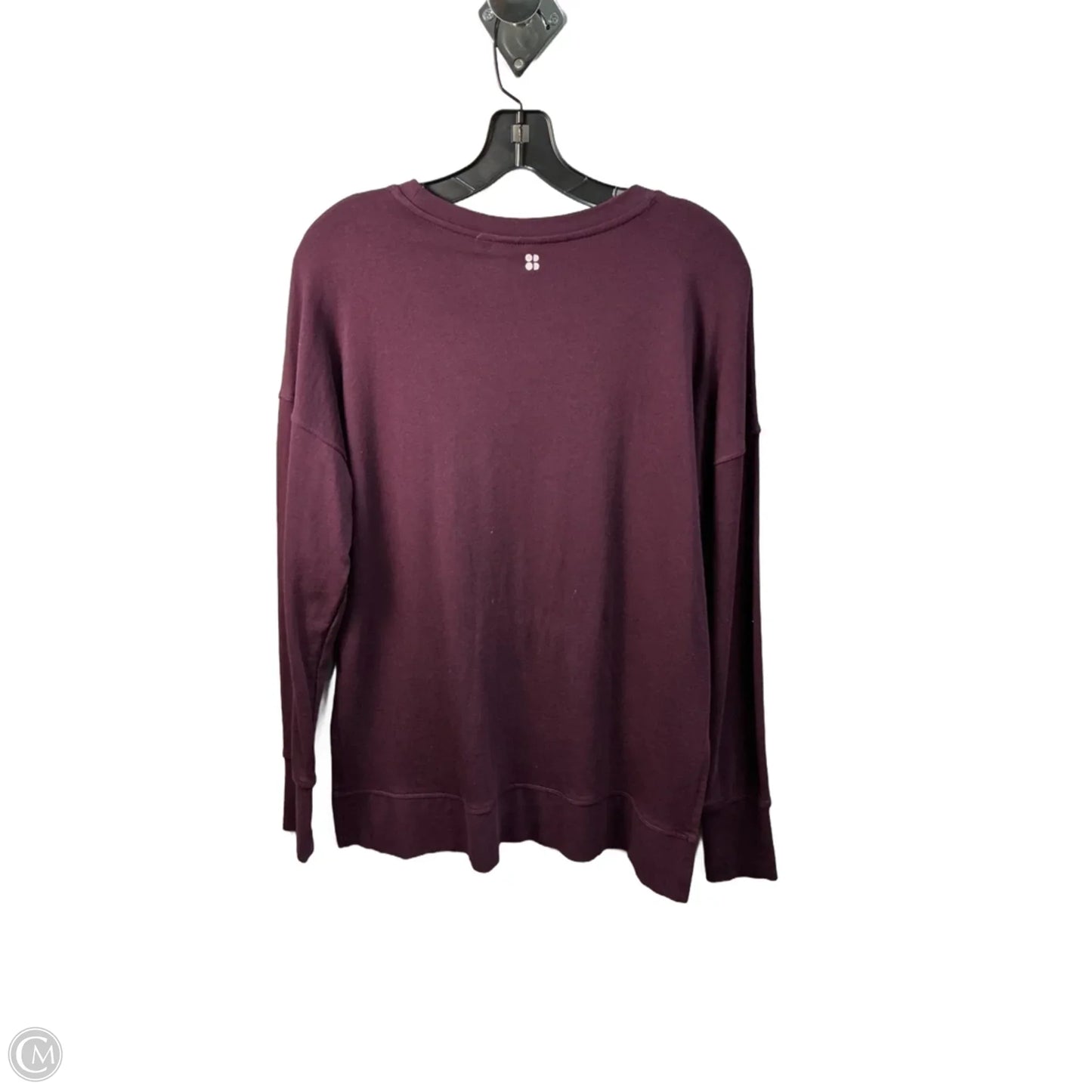 Athletic Sweatshirt Crewneck By Sweaty Betty In Purple, Size: S