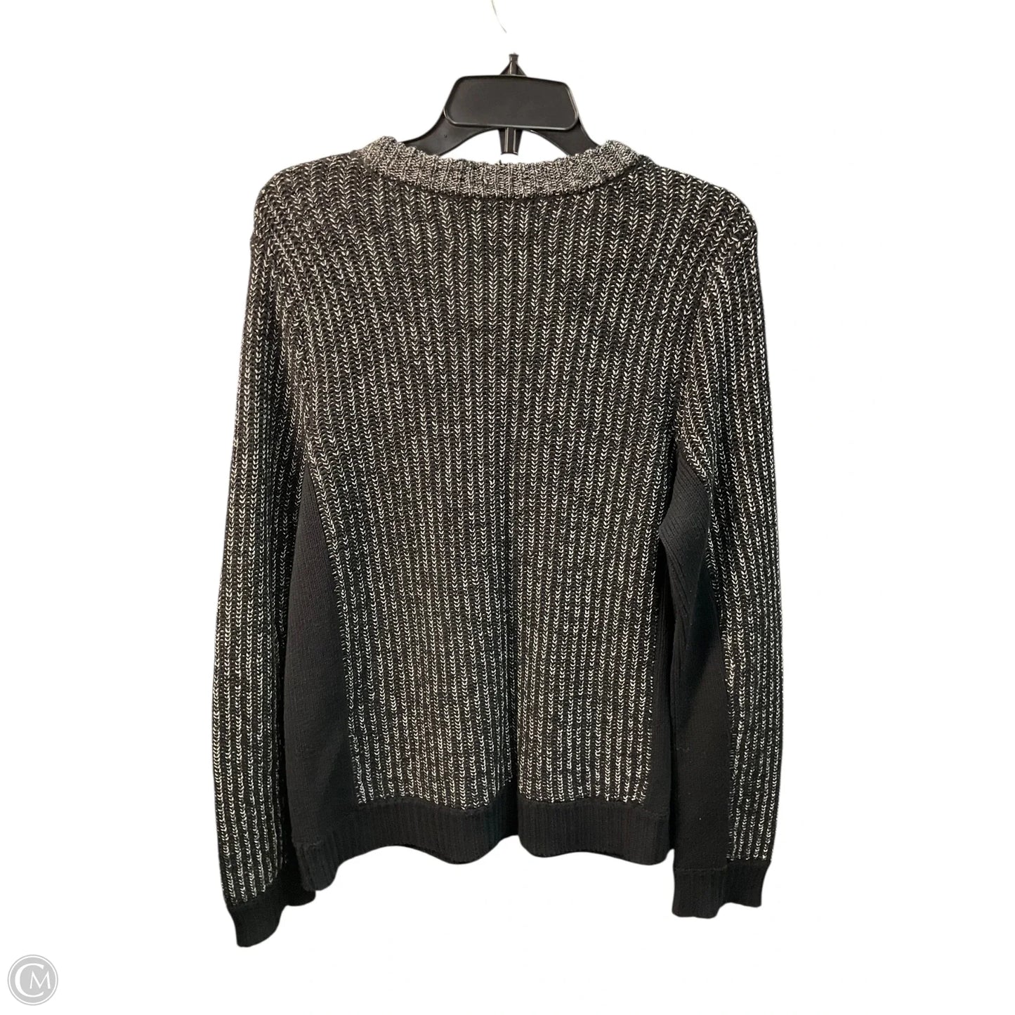 Top Long Sleeve By Rag And Bone In Black, Size: L