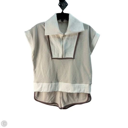 Top 2pc Sleeveless By Jodifl In Cream, Size: L