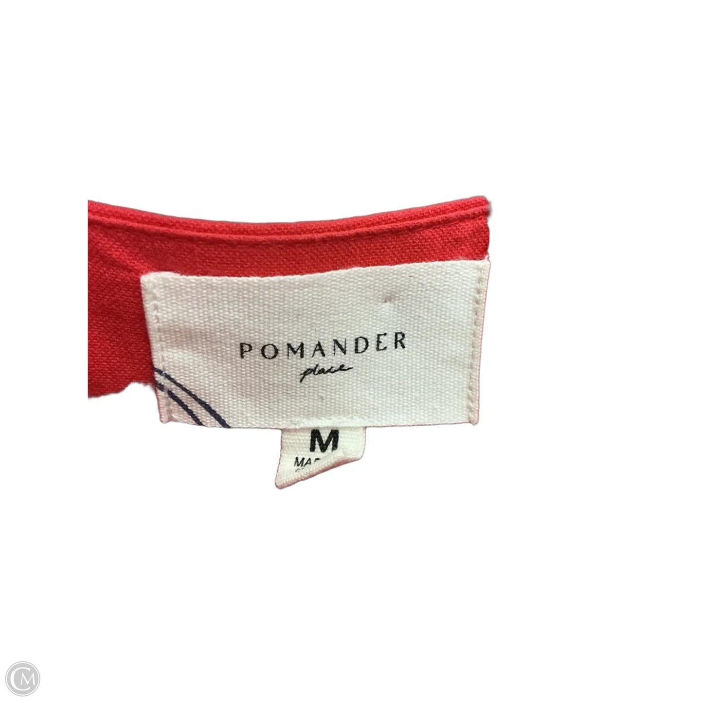 Top Short Sleeve By Pomander Place In Pink, Size: M