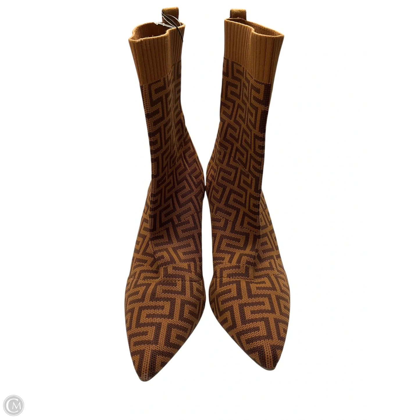 Boots Ankle Heels By Catherine Malandrino In Brown, Size: 8