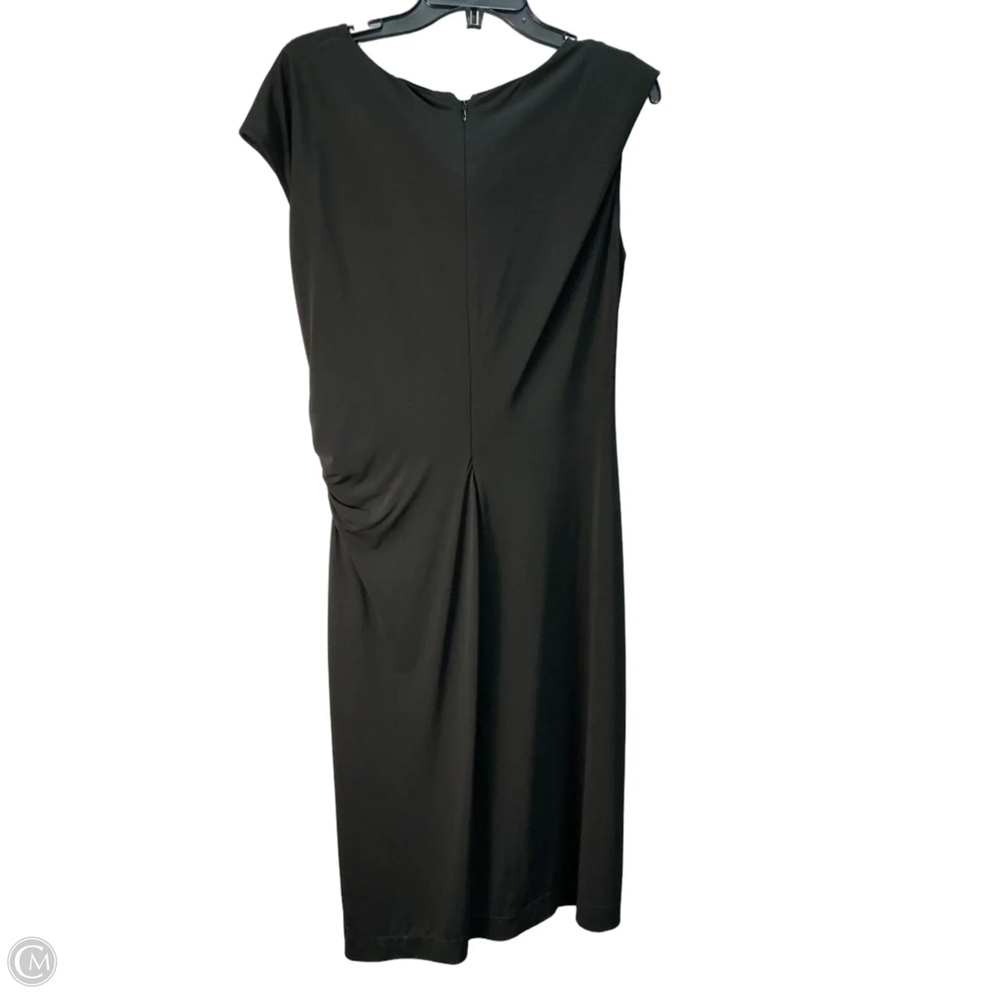 Dress Casual Maxi By Emporio Armani In Black, Size: Xl