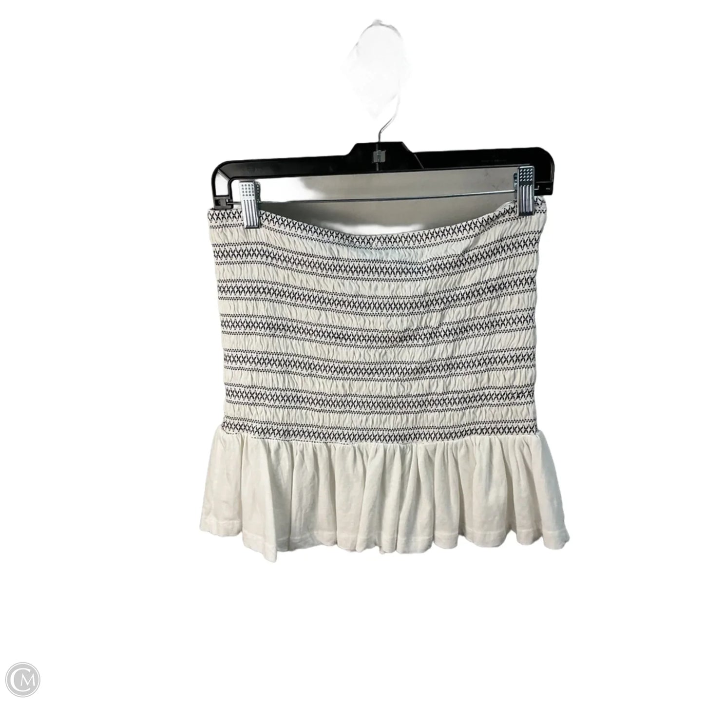 Top Sleeveless By Maeve In White, Size: M