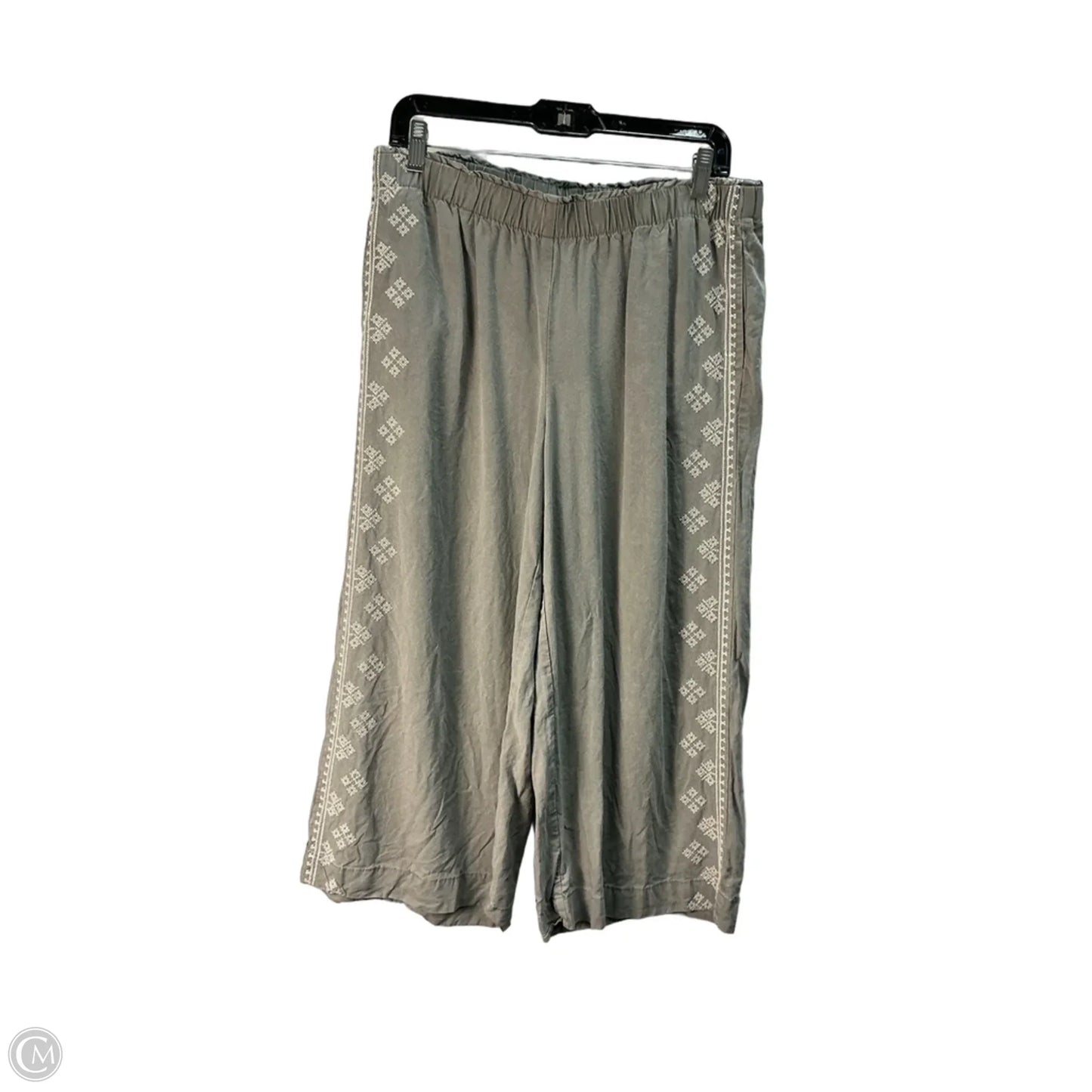 Pants Lounge By Pure Jill In Green, Size: M