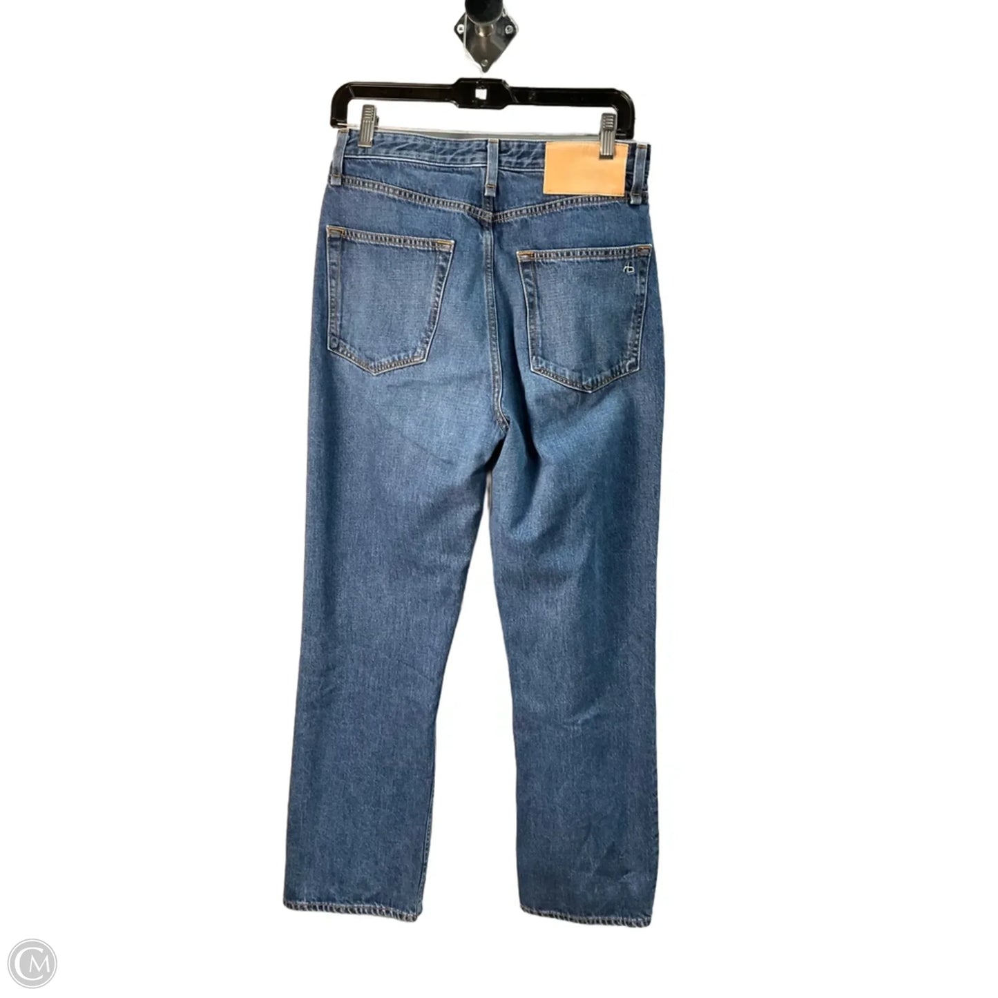 Jeans Straight By Rag And Bone In Blue, Size: 4