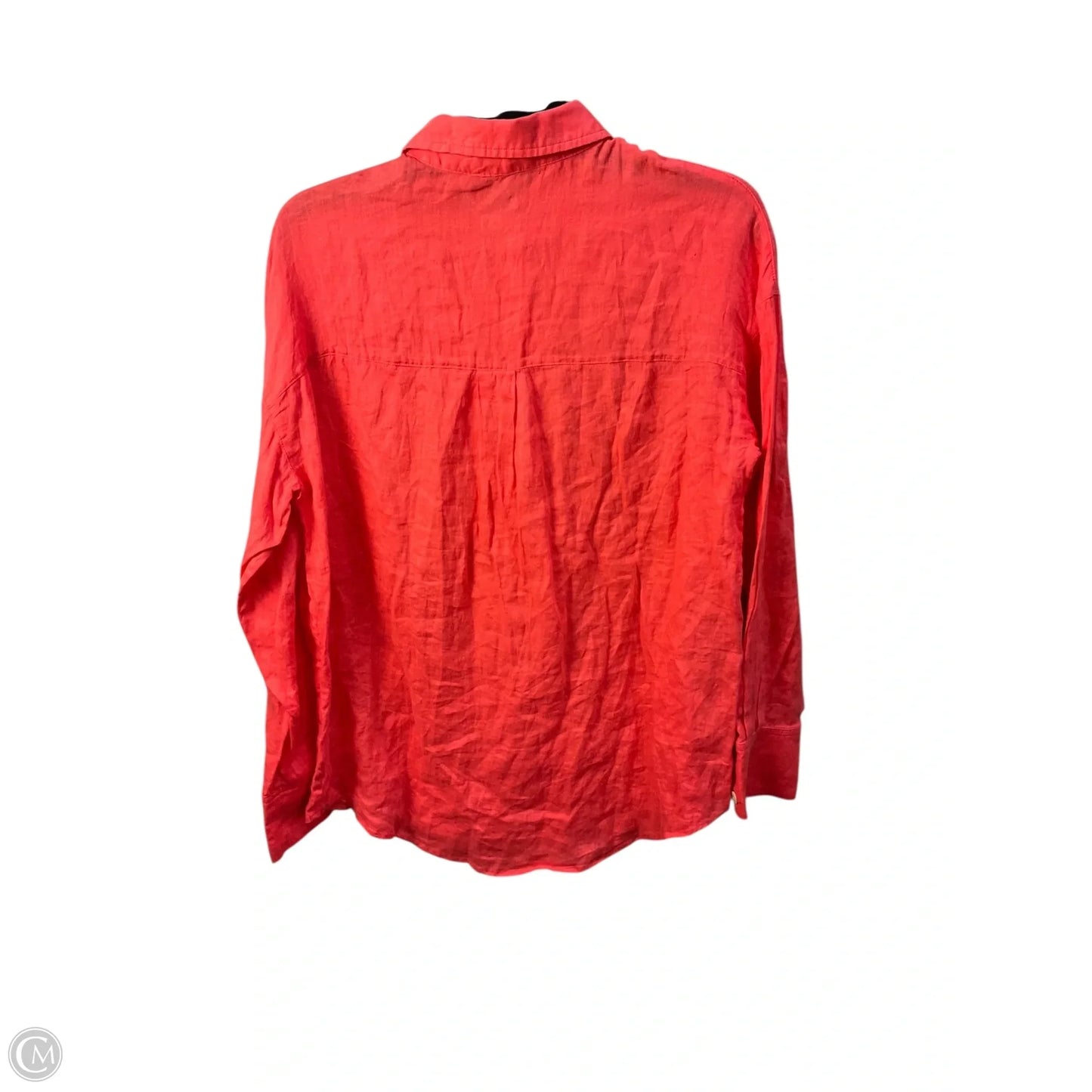 Top Long Sleeve Designer By Lilly Pulitzer In Orange, Size: Xs