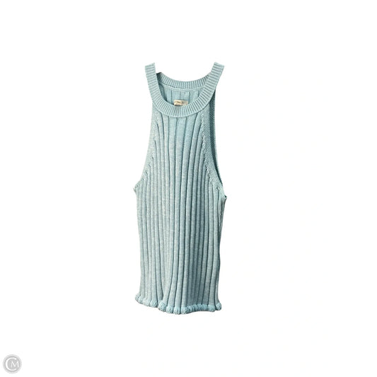 Top Sleeveless By Pilcro In Blue, Size: L
