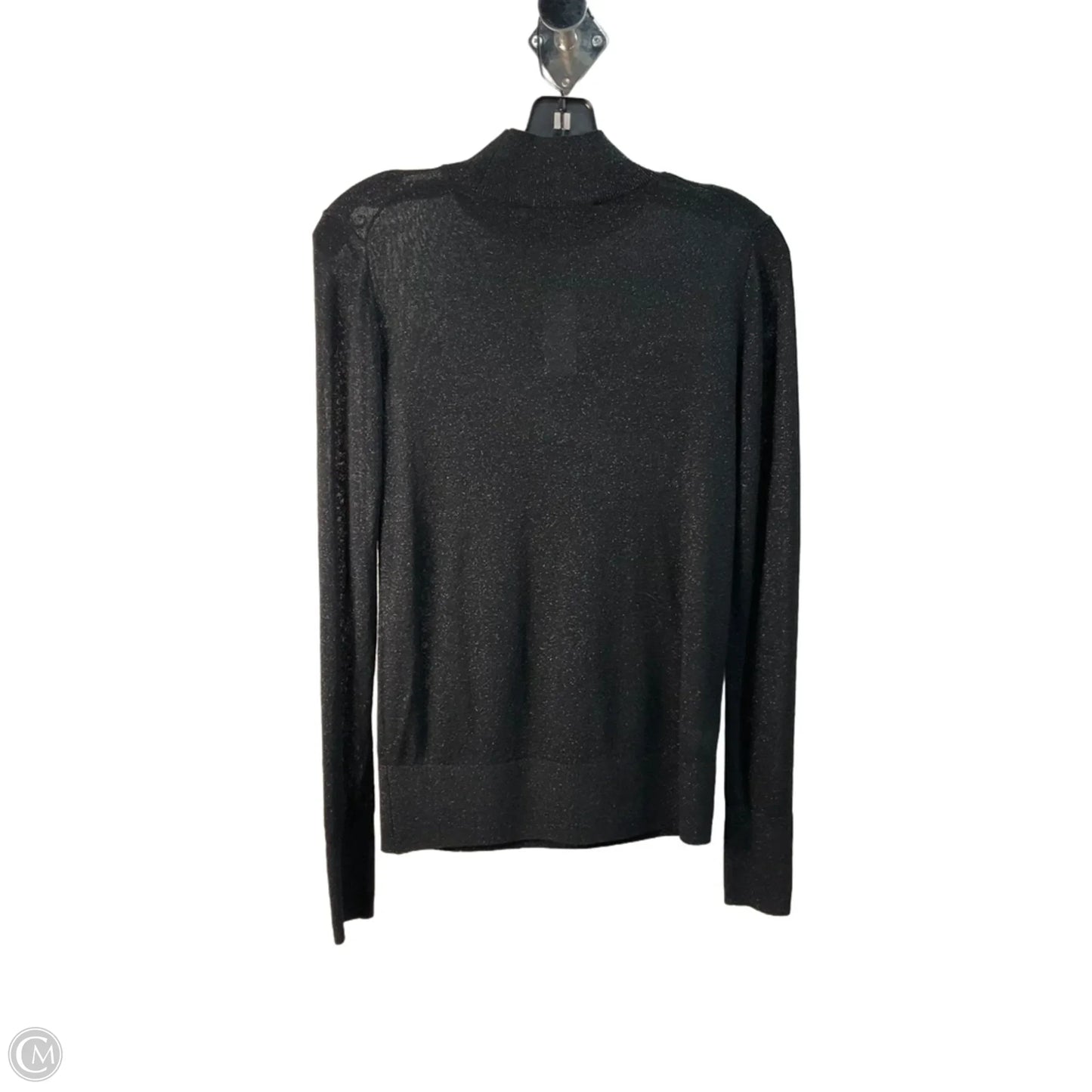 Top Long Sleeve By Loft In Black, Size: S
