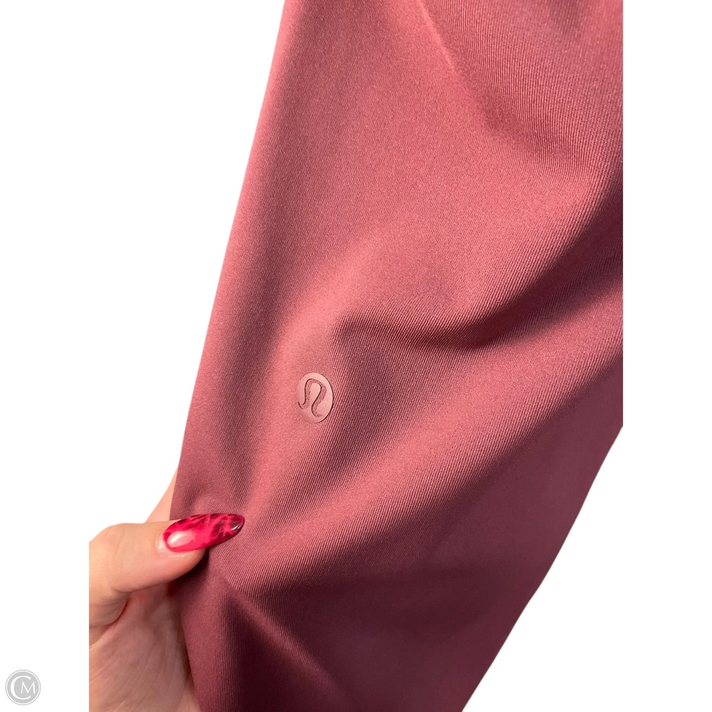 Athletic Pants By Lululemon In Pink, Size: 10