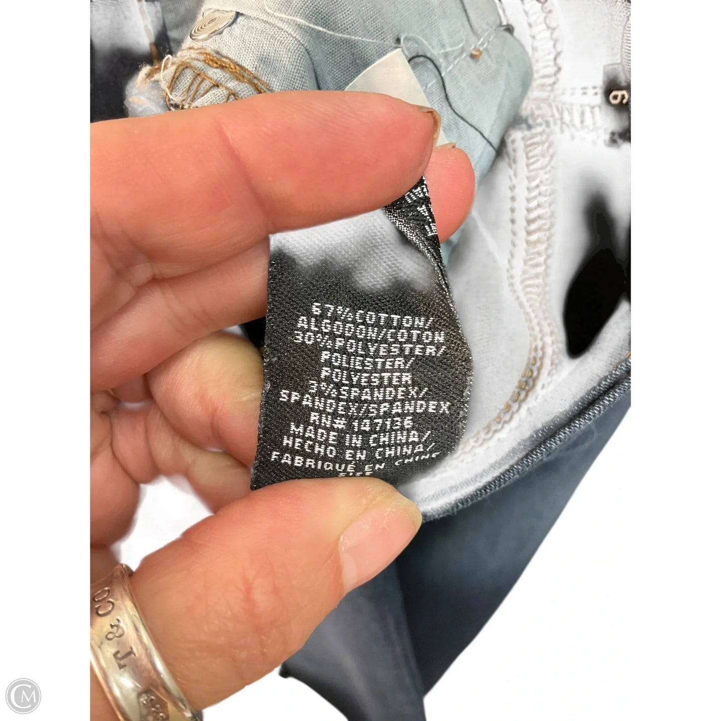 Jeans Wide Leg By 1822 Denim In Blue, Size: 6