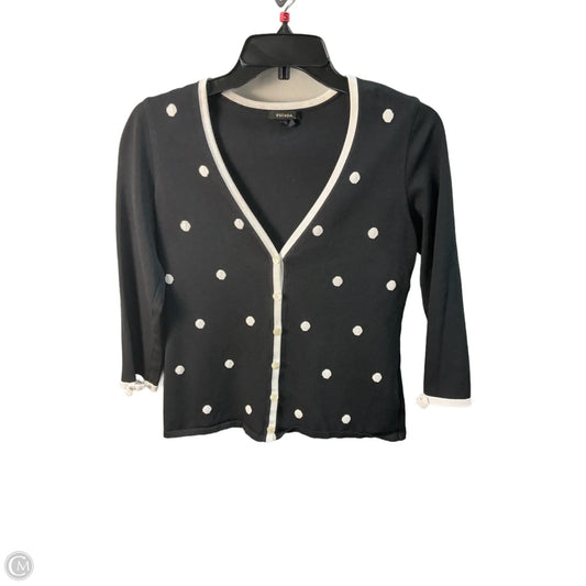 Top Long Sleeve Designer By Escada In Black, Size: S