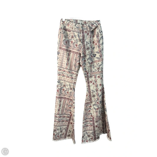 Jeans Flared By Shyanne In Cream, Size: 6