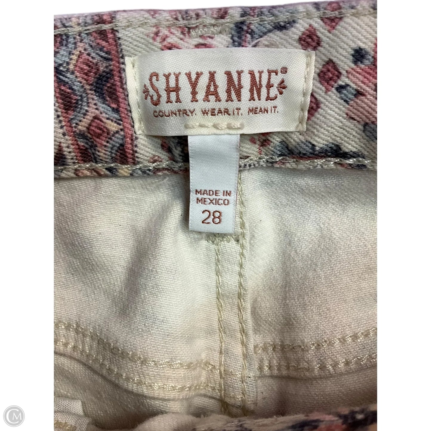 Jeans Flared By Shyanne In Cream, Size: 6