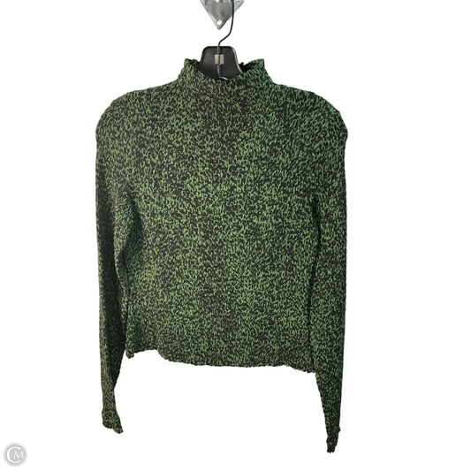 Top Long Sleeve Luxury Designer By Proenza-schouler In Green, Size: S