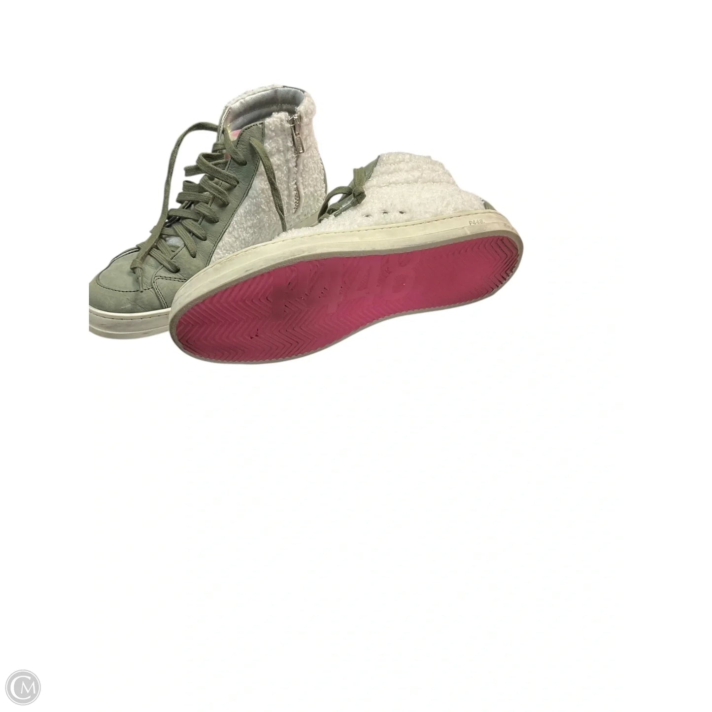 Shoes Sneakers By P448 In Green, Size: 7