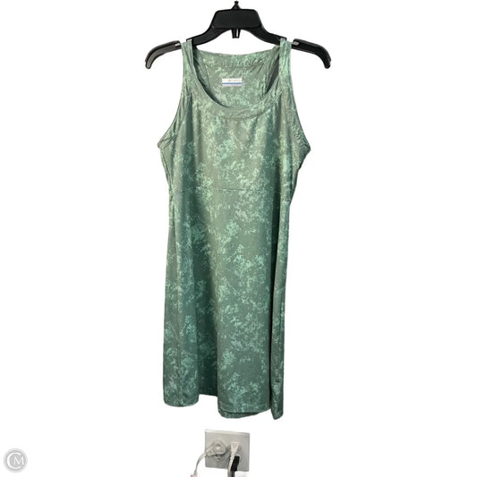 Athletic Dress By Columbia In Green, Size: S