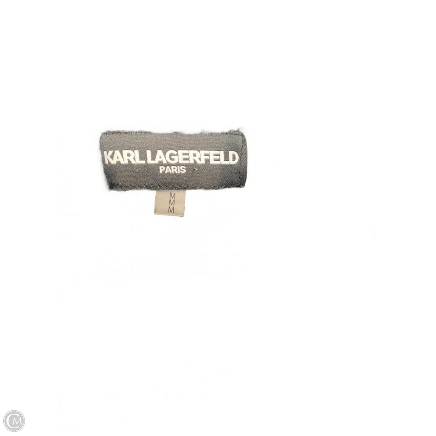 Sweater Designer By Karl Lagerfeld In Black, Size: M