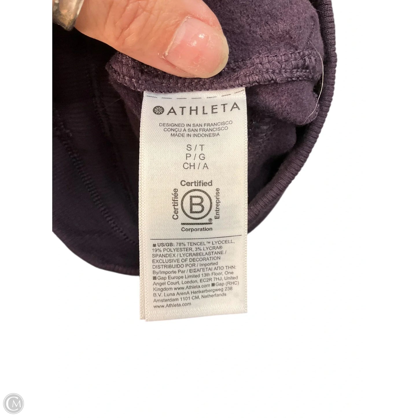 Athletic Pants By Athleta In Purple, Size: S