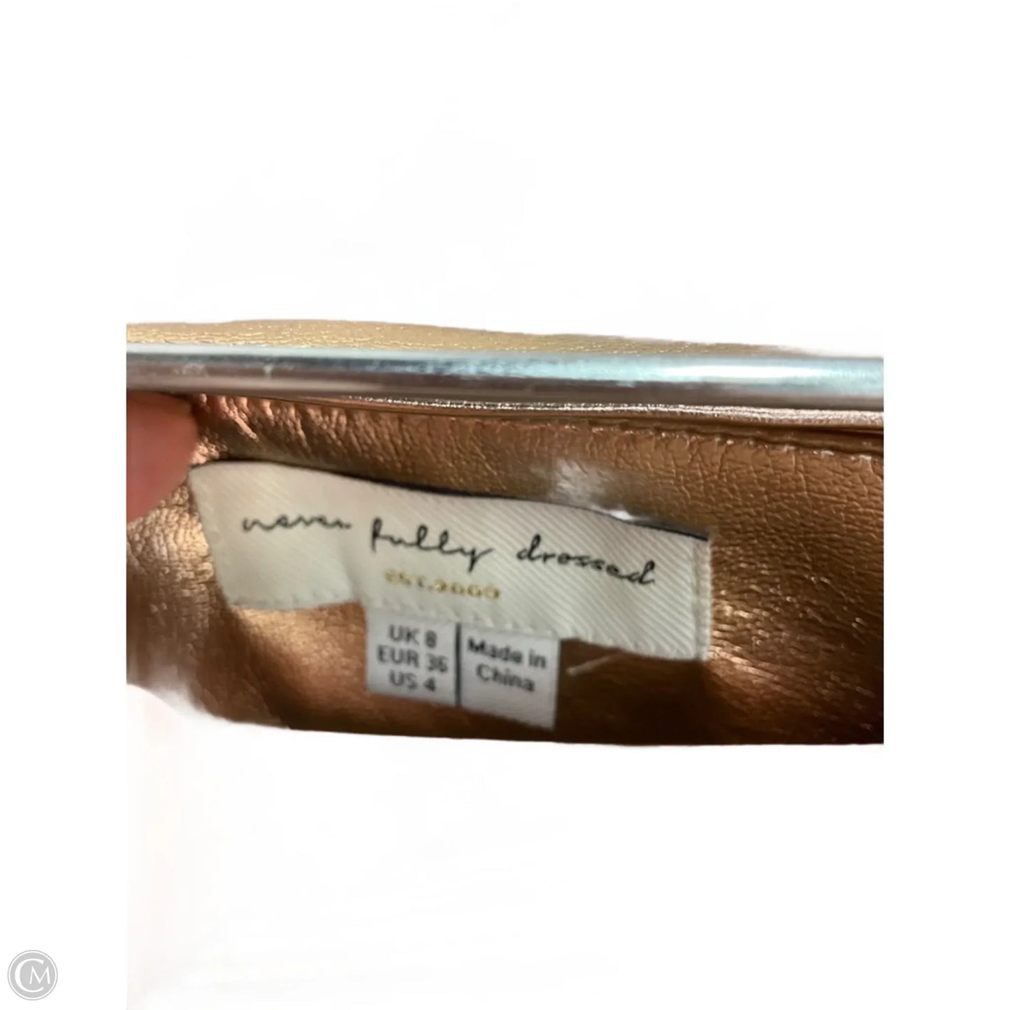 Skirt Mini & Short By Anthropologie In Gold, Size: 4