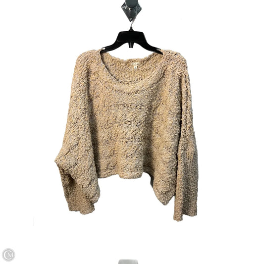 Sweater By Pol In Brown, Size: L