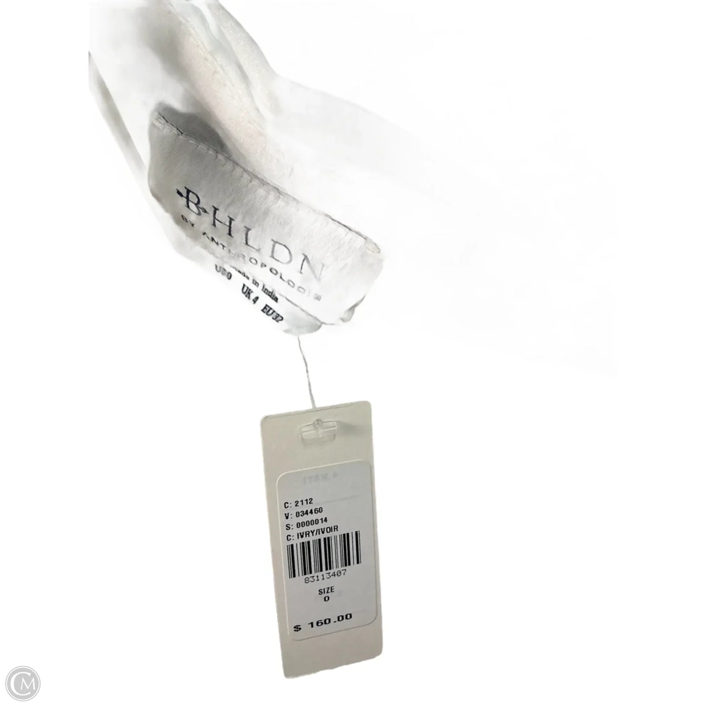 Dress Party Midi By Anthropologie In White, Size: Xs